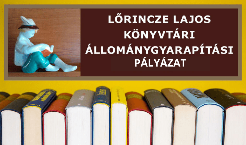 Lőrincze Lajos Könyvtárbővítési pályázat 2020