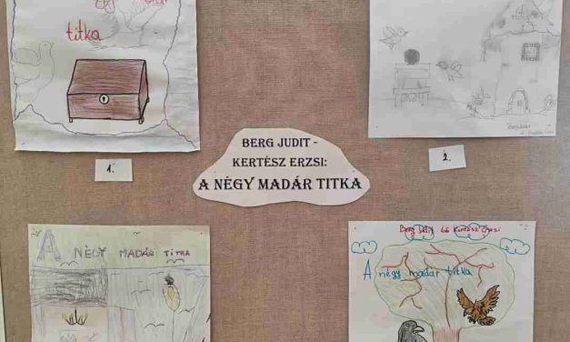 Berg Judit – Kertész Erzsi A négy madár titka könyvborító