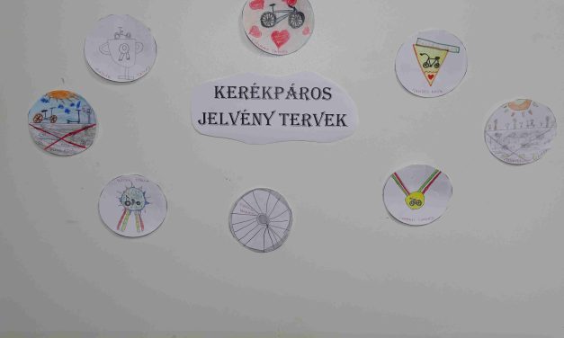 Kerékpáros jelvény tervek