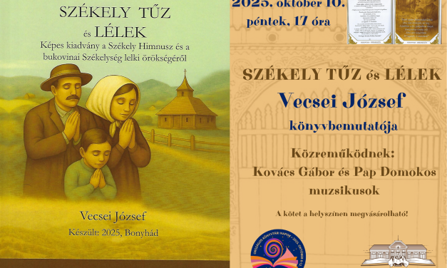 Vecsei József könyvbemutatója